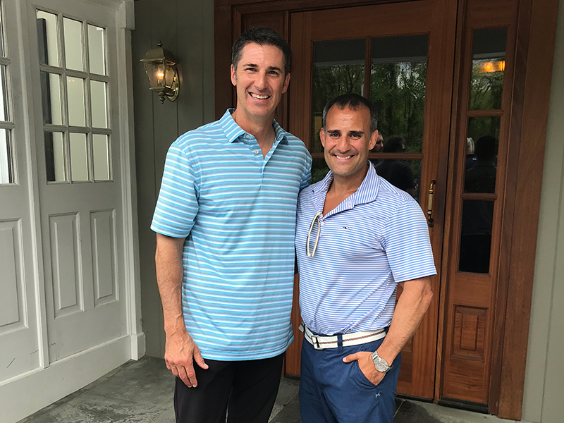 Matt Stover. with Dr. T